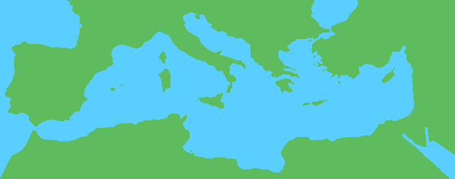 mediterranean map