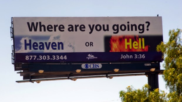 VIDEO:  ‘Love Me or Go to HE___!’ TORCH THIS BILLBOARD!!!!