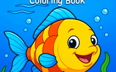 Jesus and the Animals Coloring Book – For Kids and Adults