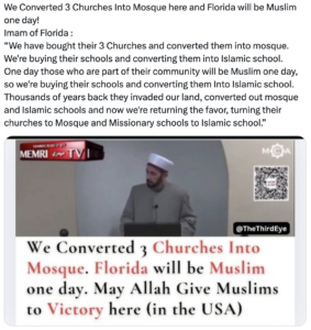 Muslims buying churches 