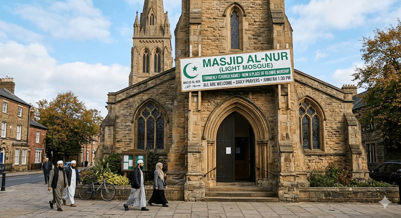 Mosques buying churches