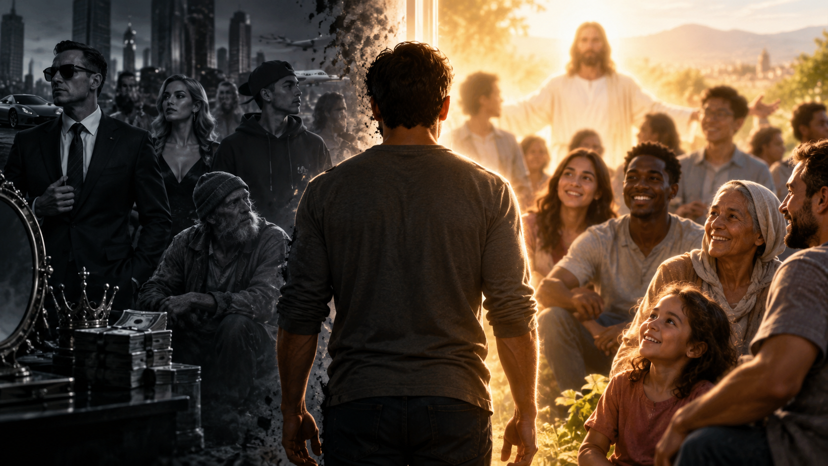 we no longer see from a worldly point of view - 2 Cor 5