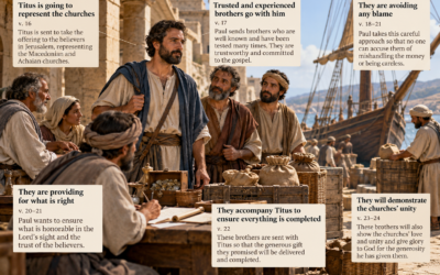 They Took Great Pains to Deliver This – 2 Cor 8:16-24
